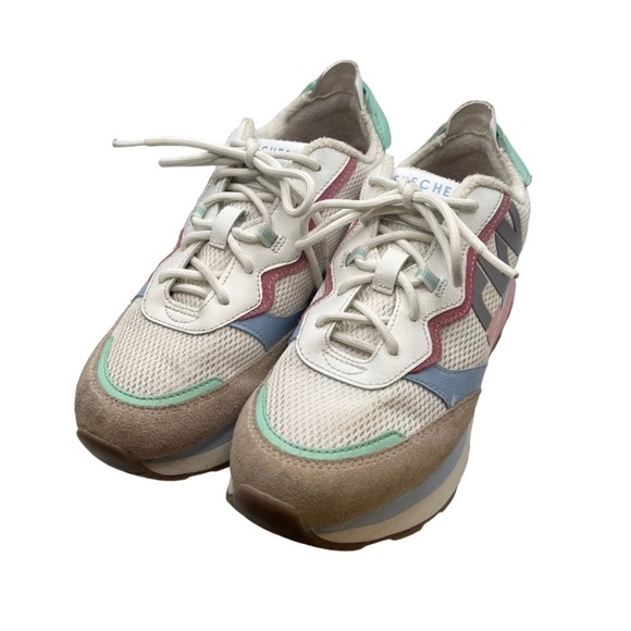 Skechers‎ Sneakers Women's Size 8 US Pink White Heydayz Marathon Running Shoes - Picture 4 of 14